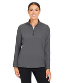 Devon & Jones Women's CrownLux Performance® Windsor Welded Quarter-Zip Pullover DG410W