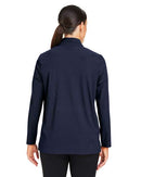 Devon & Jones Women's CrownLux Performance® Windsor Welded Quarter-Zip Pullover DG410W