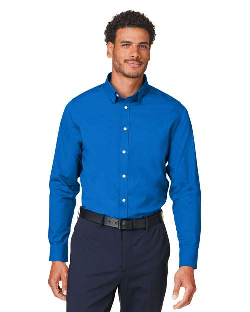 Devon & Jones CrownLux Performance® Spencer Poplin Dress Shirt DG505