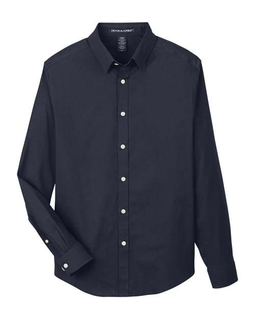 Devon & Jones CrownLux Performance® Spencer Poplin Dress Shirt DG505