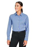 Devon & Jones Women's CrownLux Performance® Gingham Dress Shirt DG536W