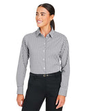 Devon & Jones Women's CrownLux Performance® Gingham Dress Shirt DG536W