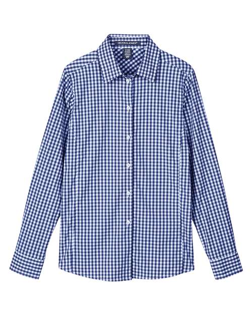 Devon & Jones Women's CrownLux Performance® Gingham Dress Shirt DG536W