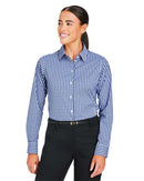 Devon & Jones Women's CrownLux Performance® Gingham Dress Shirt DG536W