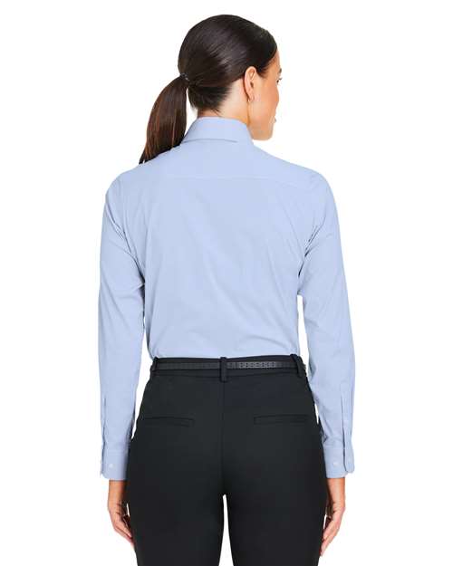 Devon & Jones Women's CrownLux Performance® Microstripe Dress Shirt DG537W
