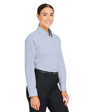 Devon & Jones Women's CrownLux Performance® Microstripe Dress Shirt DG537W