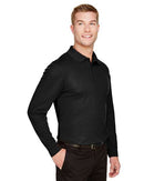 Devon & Jones CrownLux Performance® Tall Plaited Long Sleeve Polo DG20LT