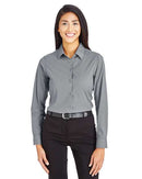 Devon & Jones Women's CrownLux Performance® Tonal Mini Check Woven Dress Shirt DG535W