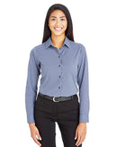 Devon & Jones Women's CrownLux Performance® Tonal Mini Check Woven Dress Shirt DG535W