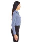 Devon & Jones Women's CrownLux Performance® Tonal Mini Check Woven Dress Shirt DG535W