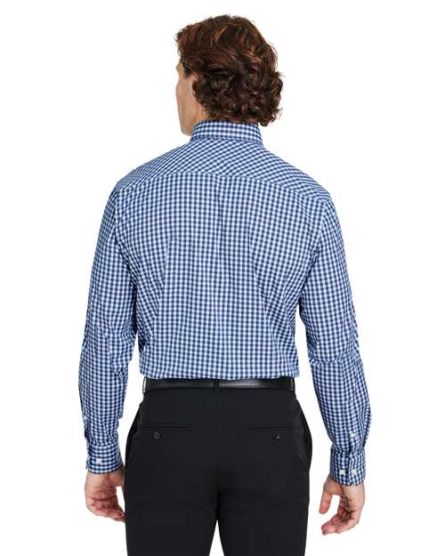 Devon & Jones CrownLux Performance® Gingham Dress Shirt DG536