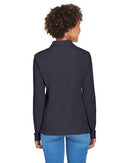 Devon & Jones Women's Pima Piqué Long Sleeve Polo D110W