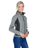 Devon & Jones Women's Soft Shell Colorblock Jacket D997W
