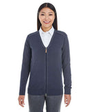 Devon & Jones Women's Manchester Fully-Fashioned Full-Zip Cardigan Sweater DG478W