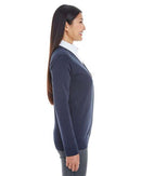 Devon & Jones Women's Manchester Fully-Fashioned Full-Zip Cardigan Sweater DG478W