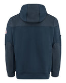 Bulwark Flame Resistant Fleece Hooded Sweatshirt SMM4
