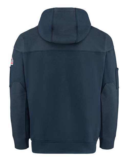 Bulwark Flame Resistant Fleece Hooded Sweatshirt SMM4