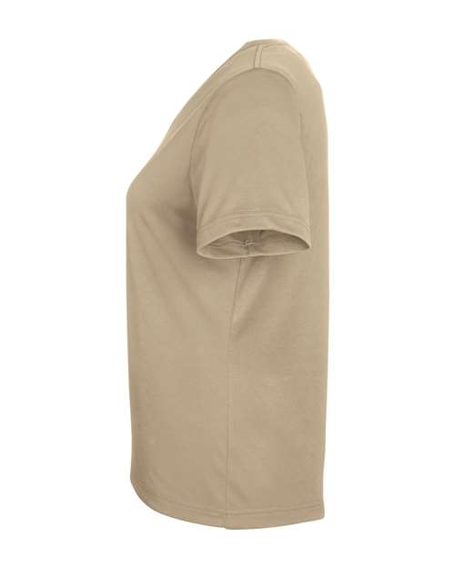 Team 365 Women's Zone Performance Mesh T-Shirt TT15W - Desert Khaki