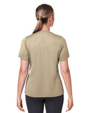 Team 365 Women's Zone Performance Mesh T-Shirt TT15W - Desert Khaki