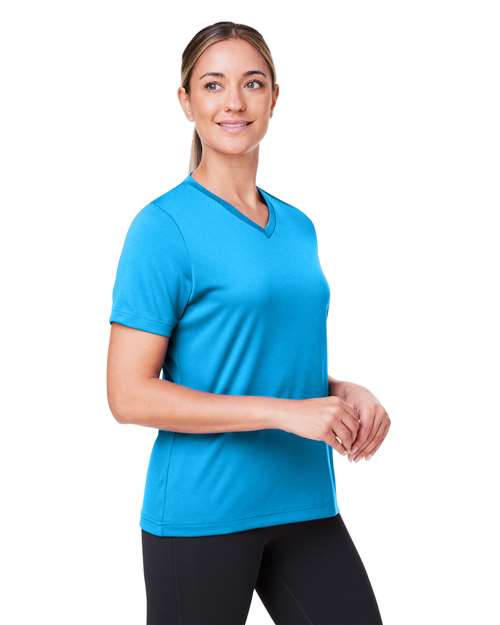 Team 365 Women's Zone Performance Mesh T-Shirt TT15W - Electric Blue