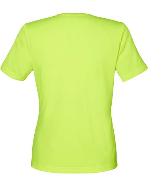 Team 365 Women's Zone Performance Mesh T-Shirt TT15W - Safety Yellow