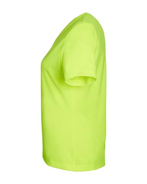 Team 365 Women's Zone Performance Mesh T-Shirt TT15W - Safety Yellow