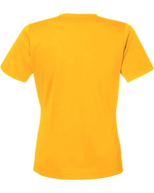 Team 365 Women's Zone Performance Mesh T-Shirt TT15W - Sport Athletic Gold