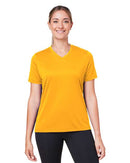 Team 365 Women's Zone Performance Mesh T-Shirt TT15W - Sport Athletic Gold