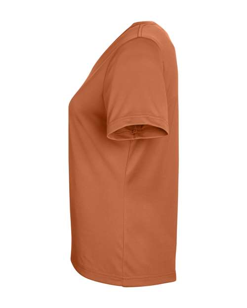 Team 365 Women's Zone Performance Mesh T-Shirt TT15W - Sport Burnt Orange