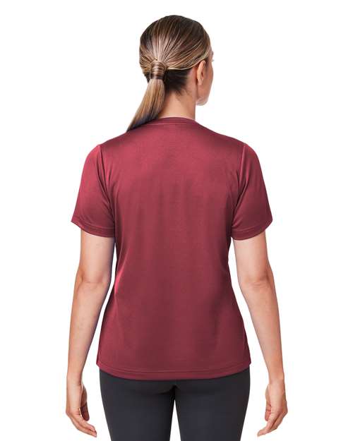 Team 365 Women's Zone Performance Mesh T-Shirt TT15W - Sport Maroon