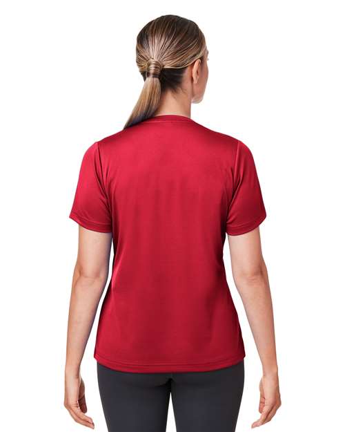 Team 365 Women's Zone Performance Mesh T-Shirt TT15W - Sport Red