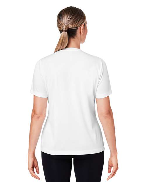 Team 365 Women's Zone Performance Mesh T-Shirt TT15W - White