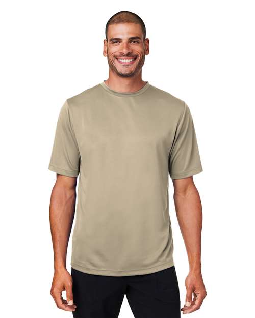 Team 365 Zone Performance Mesh T-Shirt TT15 - Desert Khaki