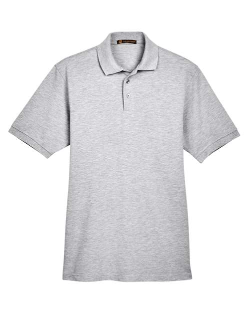 Harriton Easy Blend™ Polo M265 - Grey Heather