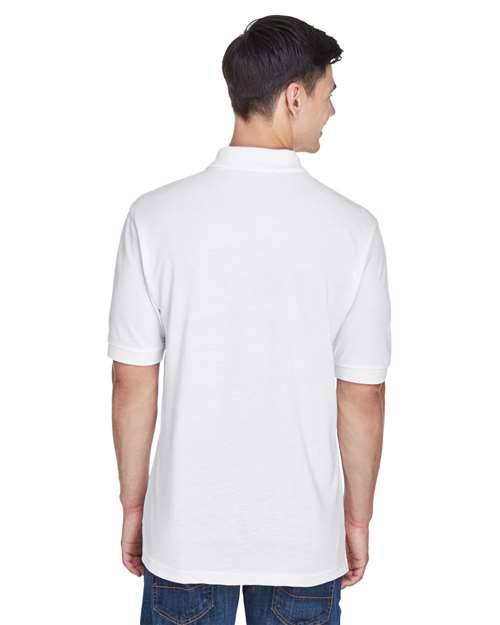 Harriton Easy Blend™ Polo M265 - White