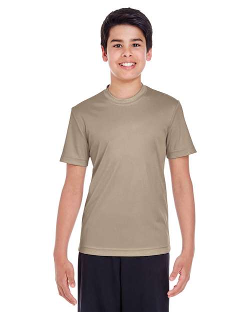 Team 365 Youth Zone Performance T-Shirt TT11Y - Desert Khaki