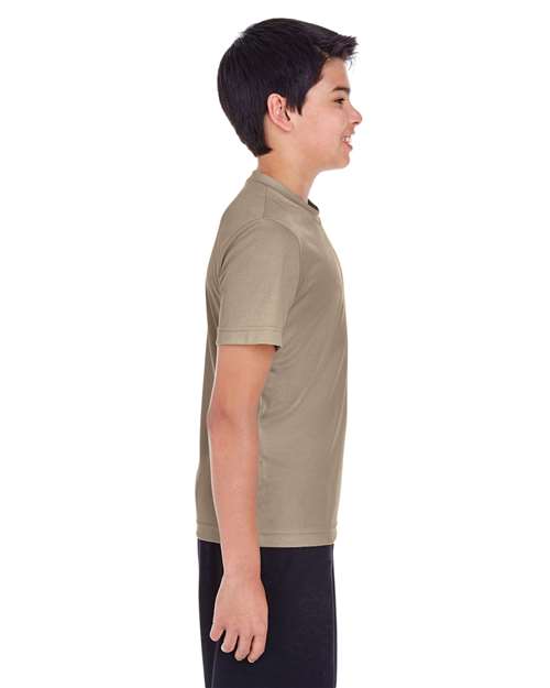 Team 365 Youth Zone Performance T-Shirt TT11Y - Desert Khaki