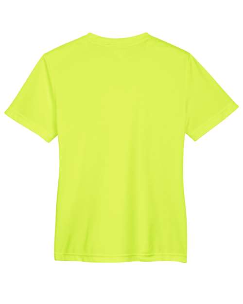 Team 365 Youth Zone Performance T-Shirt TT11Y - Safety Yellow