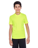 Team 365 Youth Zone Performance T-Shirt TT11Y - Safety Yellow