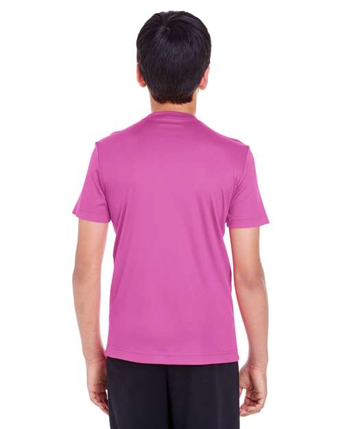 Team 365 Youth Zone Performance T-Shirt TT11Y - Sport Charity Pink