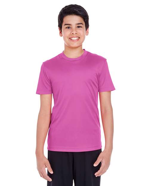 Team 365 Youth Zone Performance T-Shirt TT11Y - Sport Charity Pink