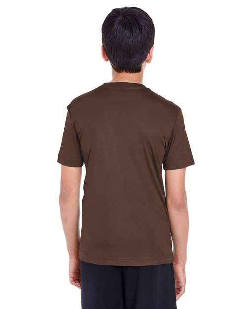Team 365 Youth Zone Performance T-Shirt TT11Y - Sport Dark Brown
