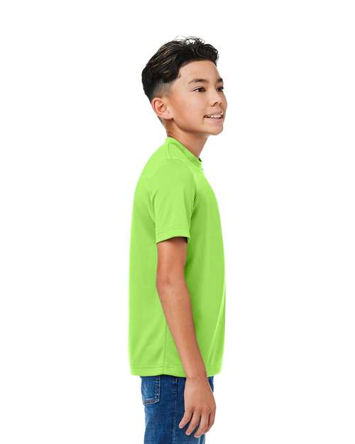 Team 365 Youth Zone Performance Mesh T-Shirt TT15Y - Acid Green