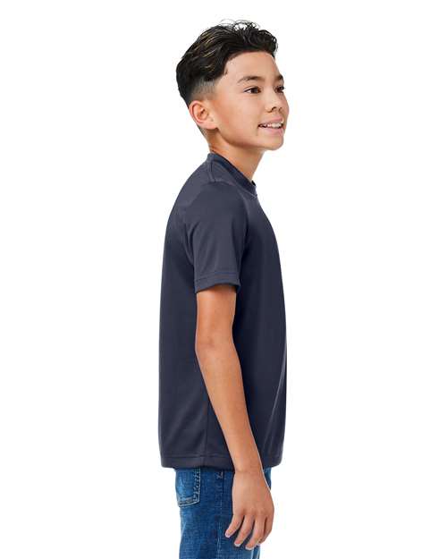 Team 365 Youth Zone Performance Mesh T-Shirt TT15Y - Sport Dark Navy