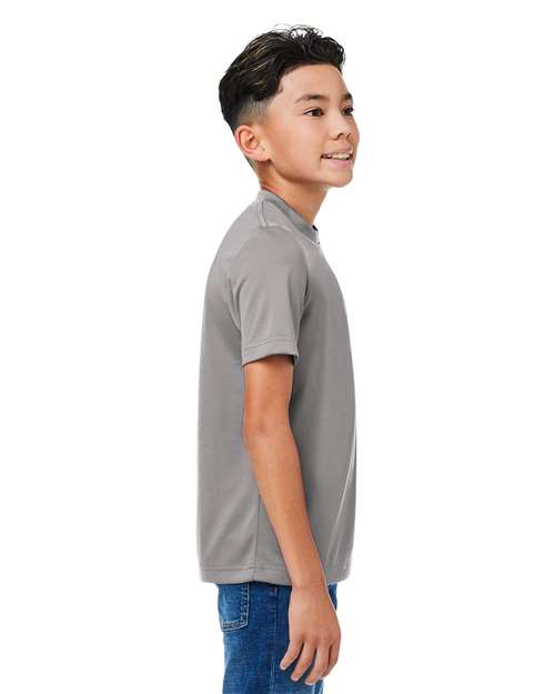 Team 365 Youth Zone Performance Mesh T-Shirt TT15Y - Sport Graphite