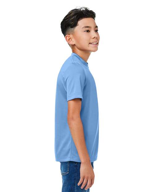 Team 365 Youth Zone Performance Mesh T-Shirt TT15Y - Sport Light Blue