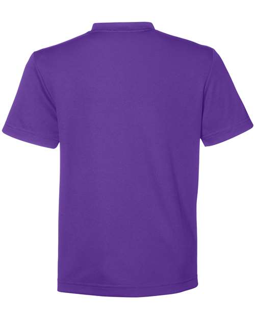 Team 365 Youth Zone Performance Mesh T-Shirt TT15Y - Sport Purple