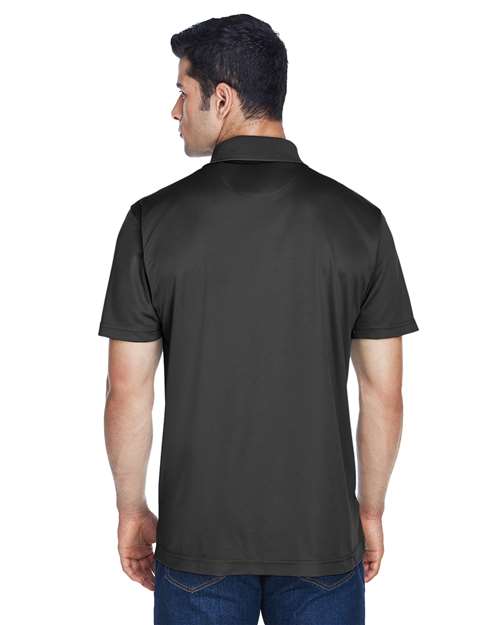 Harriton Polyester Jersey Polo M315 - Black