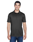 Harriton Polyester Jersey Polo M315 - Black