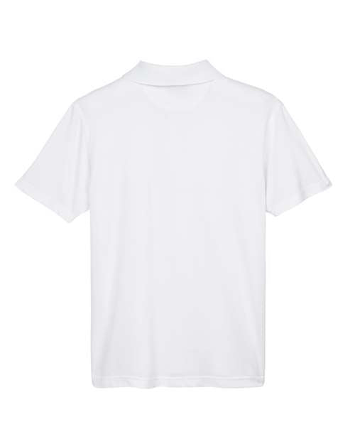 Harriton Polyester Jersey Polo M315 - White
